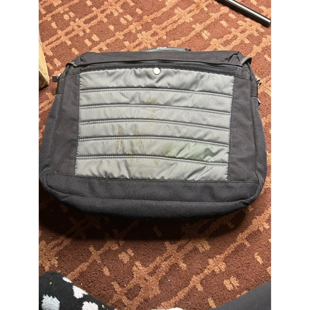Ogio Tek Spec Messenger Bag Black Laptop Briefcase Cyber‎ Friendly 03502
